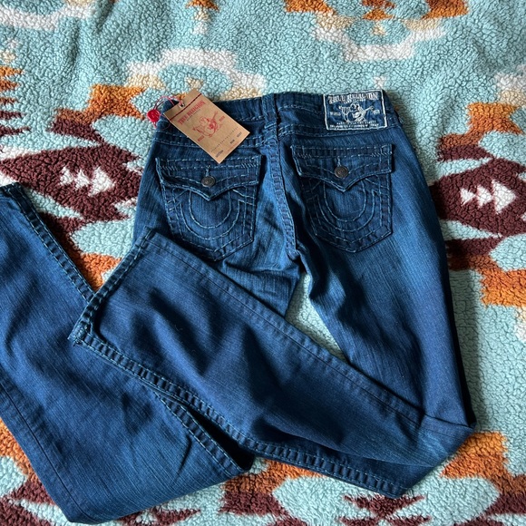 Brand New True Religion Billy Straight Sup Style WQ1572H94, Size 28 - Picture 4 of 8